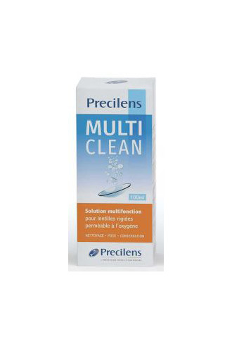 Multiclean (anciennement B5) - solution pour lentilles rigide - contactopharma