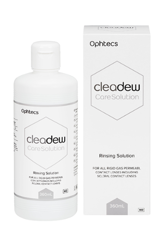 Cleadew CareSolution - solution pour lentilles rigide - contactopharma
