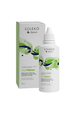 Yalfresh - solutions pour lentilles multifonction - contactopharma