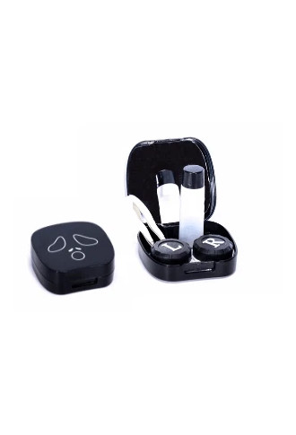 Kit de voyage pour lentilles Fantôme Noir - accessoires contactologie - contactopharma