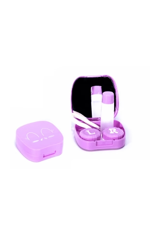 Kit de voyage pour lentilles Fantôme Rose - accessoires contactologie - contactopharma