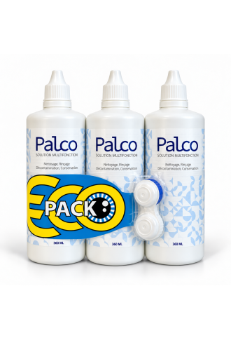 Palco - Eco Pack - solutions pour lentilles multifonction - contactopharma