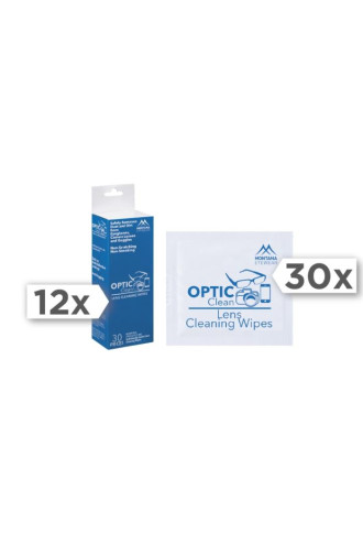 Optic Clean 30 lingettes - PDCW30 - lingettes nettoyantes - contactopharma