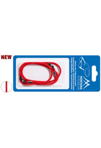 12 CORDONS NYLON ROUGE SOUS BLISTER - BC4 - cordons & chaînes - contactopharma