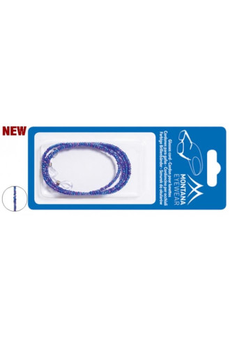 12 CORDONS PERLES BLEUES SOUS BLISTER - BC9 - cordons & chaînes - contactopharma
