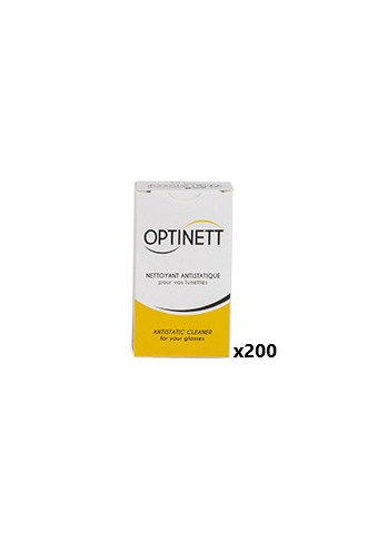 CARTON DE 200 ETUIS x 10 LINGETTES NETTOYANTES - lingettes nettoyantes - contactopharma
