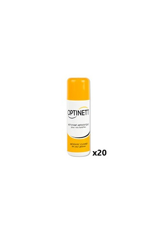 CARTON DE 20 SPRAYS NETTOYANTS 120ML - spray désinfectant lunettes - contactopharma
