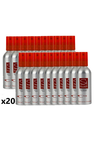 20 SPRAYS NETTOYANTS 100ML - spray désinfectant lunettes - contactopharma