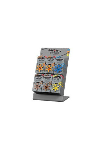 Présentoir Rayovac Extra six branches - présentoirs & accessoires - contactopharma