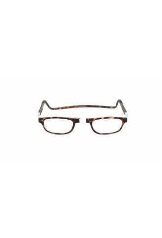 FLEX RECTANGULAR CXC-FMNM Ecaille - Plan - lunettes loupes - contactopharma