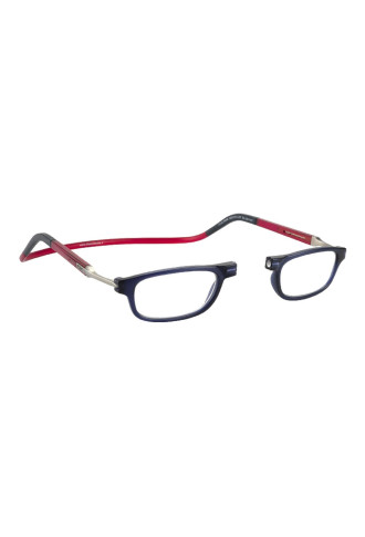 FLEX RECTANGULAR CXC-FDARDA Bleu Rouge - Plan - lunettes loupes - contactopharma