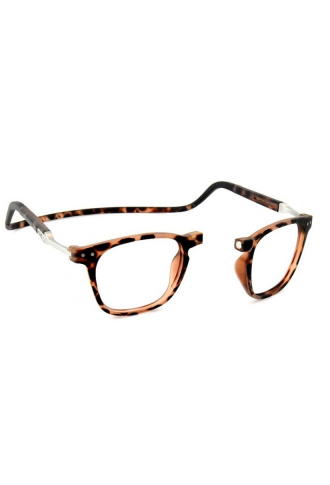 FLEX MANHATTAN CMX-FMMN Ecaille - Plan - lunettes loupes - contactopharma