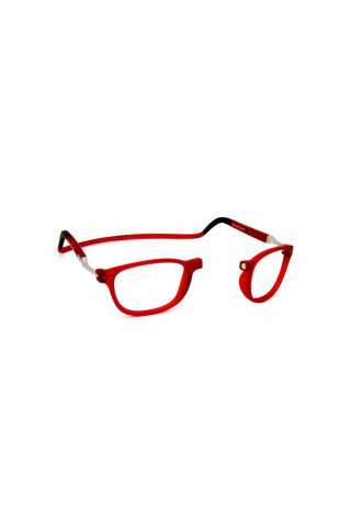 FLEX WALLSTREET CWX-FRRN Rouge - PLAN - lunettes loupes - contactopharma