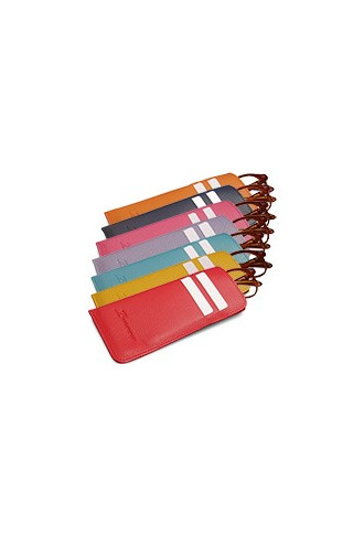 ETUI A LUNETTES PORTE-CARTES EN CUIR RFID - PLUSIEURS COLORIS - cuir - contactopharma