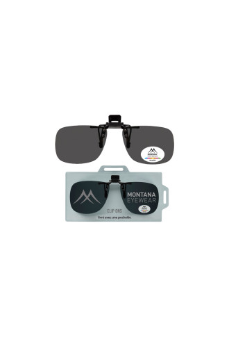 CLIP SOLAIRE POLARISÉ RELEVABLE 1970A - Fumés - lunettes clip-on & sur-lunettes - contactopharma