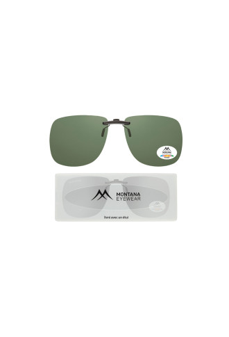 CLIP SOLAIRE POLARISÉ pour monture acétate C1A - G15 - lunettes clip-on & sur-lunettes - contactopharma