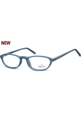 HMR57B Bleu mat - lunettes loupes - contactopharma