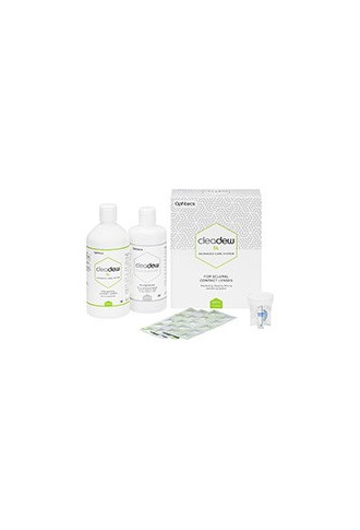Pack Cleadew Scleral + Care solution 300 ml + 360 ml - solution pour lentilles rigide - contactopharma