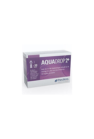 Aquadrop 2+ - 30UD x 0,5ml - confort & hydratation - contactopharma