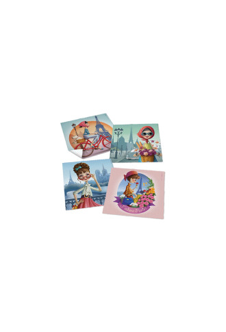 Microfibres collection "Nina de San 2" - 21 visuels - lingettes microfibres - contactopharma