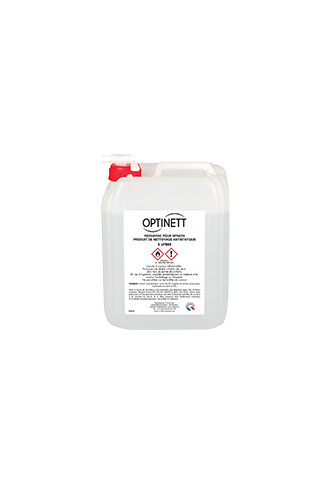 RECHARGE SPRAY OPTINETT - Bidon de 5 litres - spray désinfectant lunettes - contactopharma
