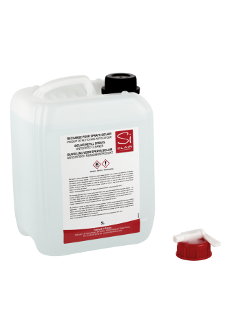 Recharge spray Siclair - Bidon 5 litres - spray désinfectant lunettes - contactopharma