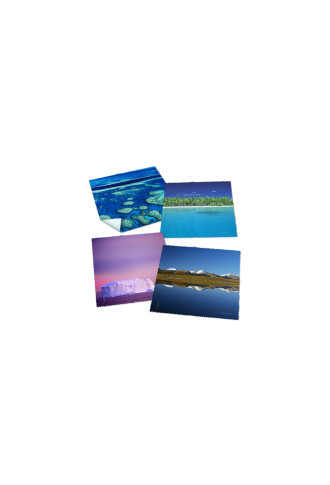 Microfibres collection "Horizons" - 21 VISUELS - lingettes microfibres - contactopharma