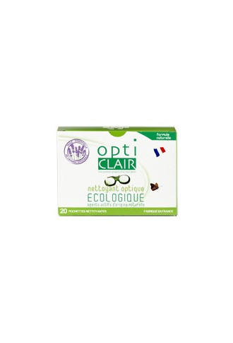 Lingettes Nettoyantes - Boite de 20 unités - lingettes nettoyantes - contactopharma