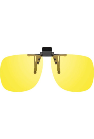 CLIP SOLAIRE POLARISE RELEVABLE 1969C - Jaune - lunettes clip-on & sur-lunettes - contactopharma