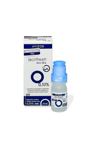 Lacrifresh Ocudry 0.3% Sans Conservateur - confort & hydratation - contactopharma