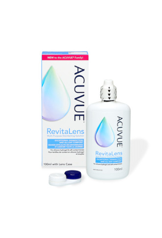 Acuvue Revitalens - solution pour lentilles souples - contactopharma