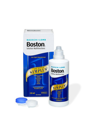 Boston Simplus - solution pour lentilles rigide - contactopharma