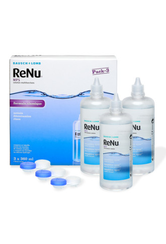 Renu MPS Pack Eco - solution pour lentilles souples - contactopharma