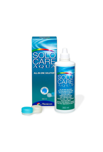 Solocare Aqua - solution pour lentilles souples - contactopharma
