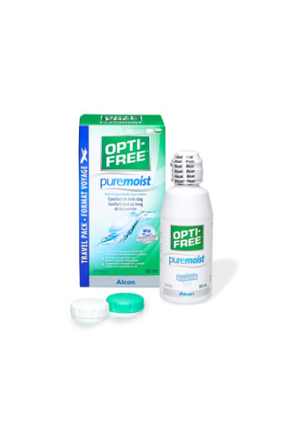 Opti Free Puremoist - solution pour lentilles souples - contactopharma