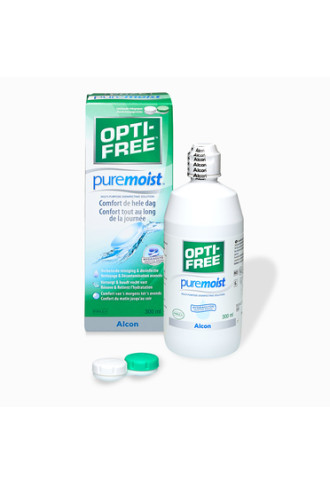 Opti Free Puremoist - solution pour lentilles souples - contactopharma