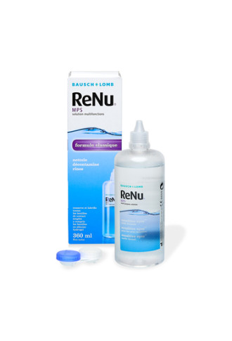 Renu MPS Sensitive - solution pour lentilles souples - contactopharma