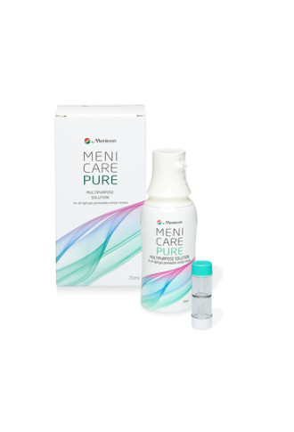 Menicare Pure - solution pour lentilles rigide - contactopharma