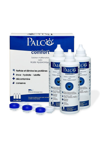 Palco Comfort - Pack Eco - solution pour lentilles souples - contactopharma