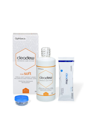 Cleadew Soft 30 jours - solution pour lentilles souples - contactopharma