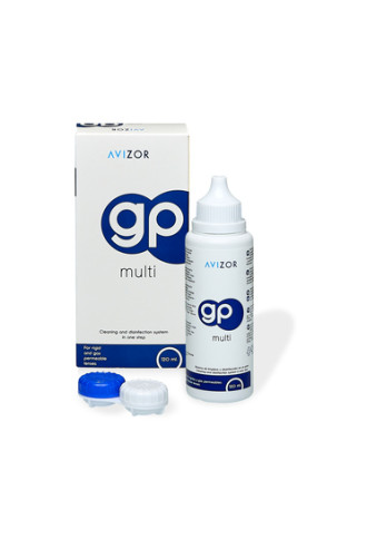 GP Multifonction 120ml - solution pour lentilles rigide - contactopharma
