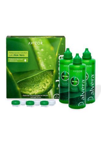 Alvera Tripack - solution pour lentilles souples - contactopharma