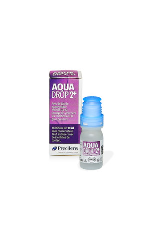 Aquadrop 2+ - Flacon 10ml - confort & hydratation - contactopharma